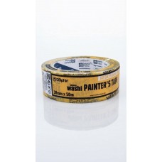 Лента малярная рисовая бумага 30мм х 50м Blue Dolphin WASHI