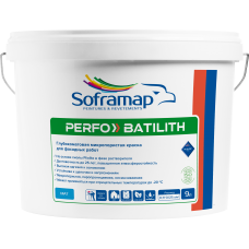 Фасадная гладкая краска на основе растворителя Soframap Batilith / Батилит 9л