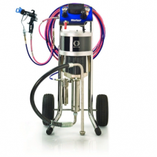 Graco Merkur Установка комбинированного распыления 30:1,на тележке, краскопульт PERFORM AA, плоское сопло AX413