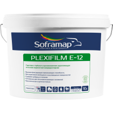 Грунтовка непигментированная на водной основе Soframap Plexifilm E-12 / Плексифильм Е-12 10 л