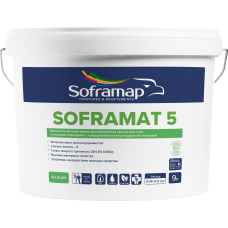 Интерьерная гладкая краска на водной основе Soframap Soframat / Софрамат 2,25 л