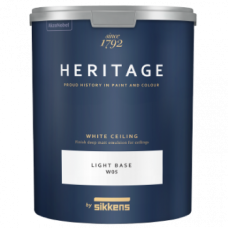 Глубокоматовая водно-дисперсионная краска Heritage White Ceiling 1 л.
